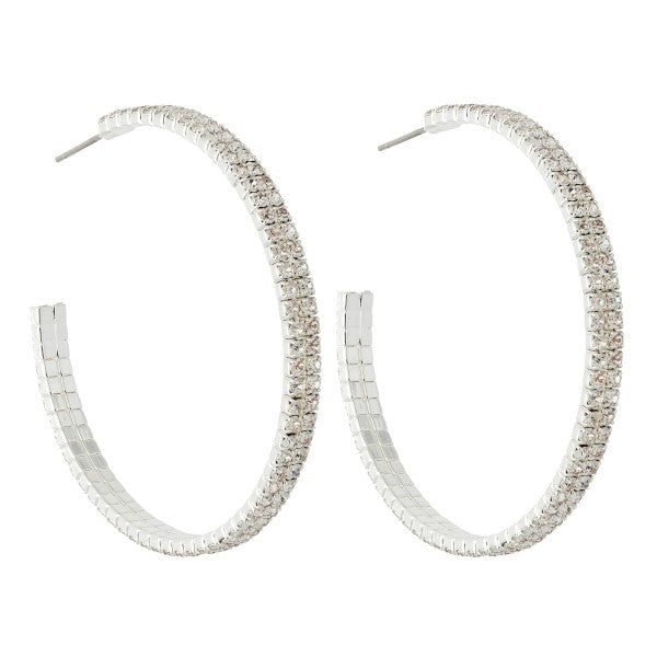 Circle Loop Earing | Earrings Women | Hoop Earrings | Jewelry - Crystal  C-shaped Hoop - Aliexpress